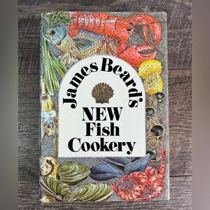 1976 JAMES BEARD'S NEW FISH COOKERY Vintage Hardcover